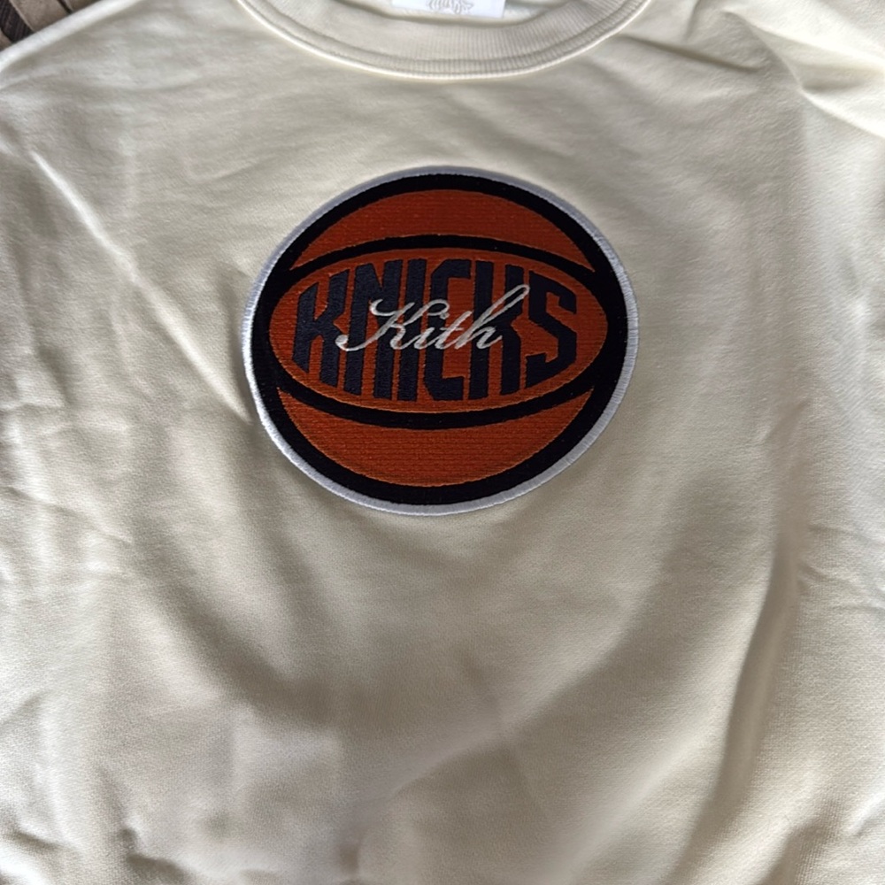 Brand new Kith/New York Knicks children’s sweatshirt.